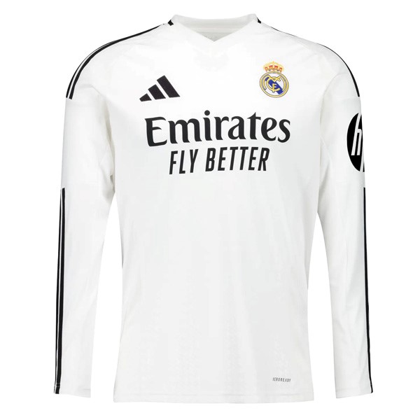 Tailandia Camiseta Real Madrid Replica Primera Ropa ML 2024/25